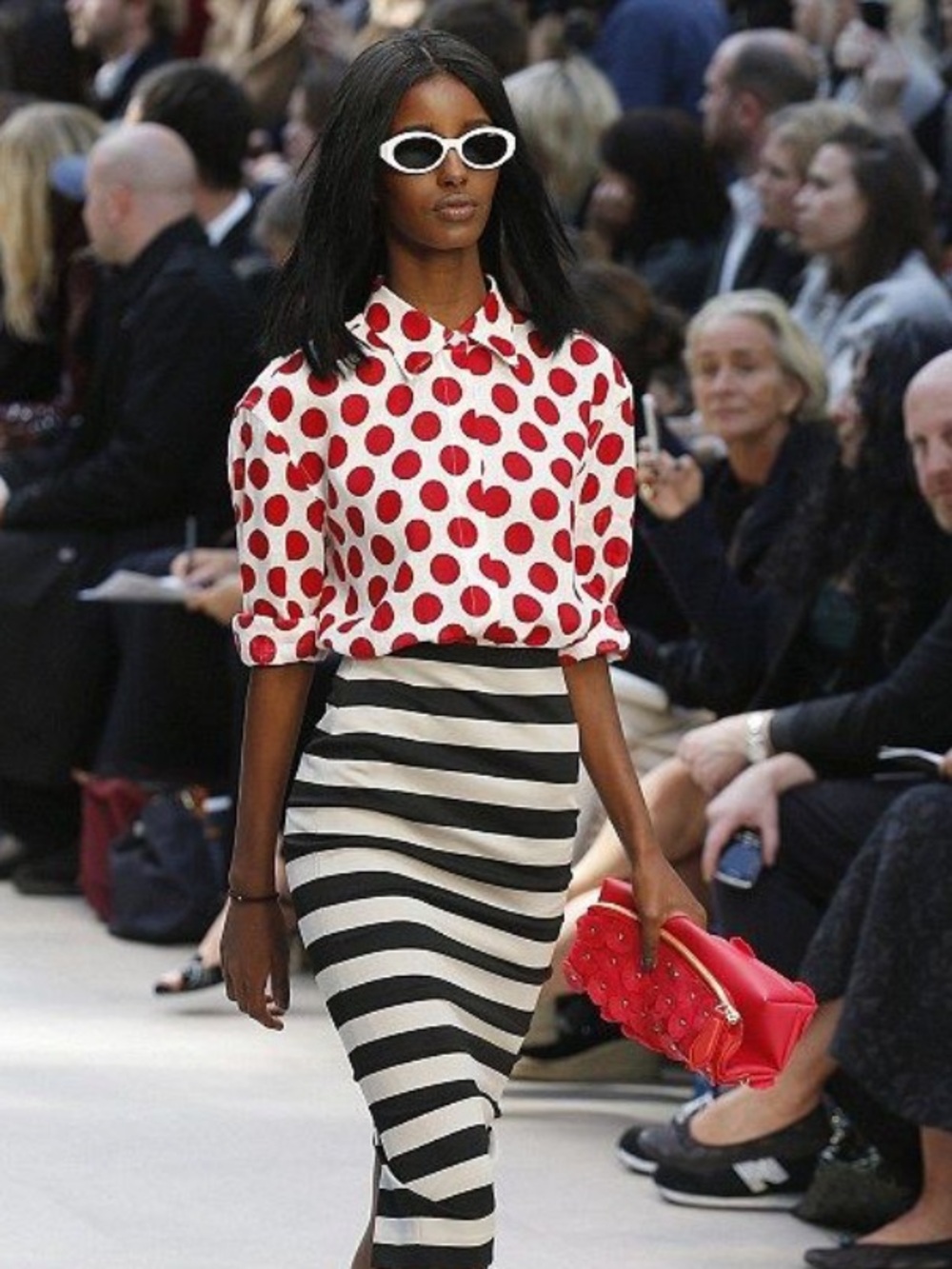 Burberry runway linen blouse IT38/ 4